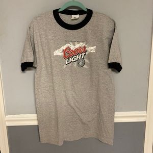 Official vintage Coors Light T-Shirt-L